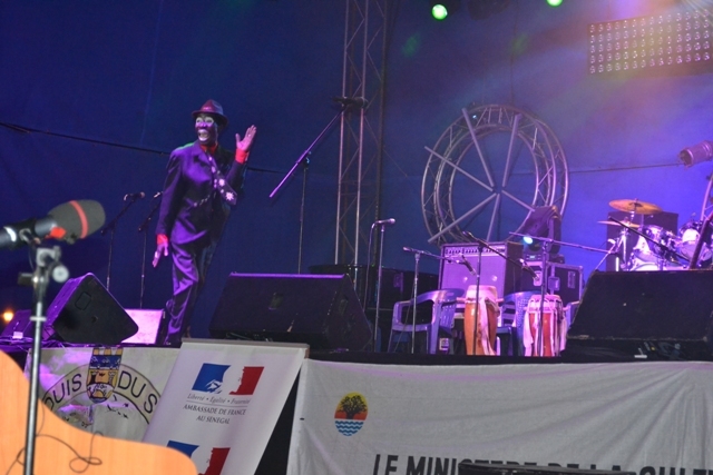 Souleymane  Faye sur scène