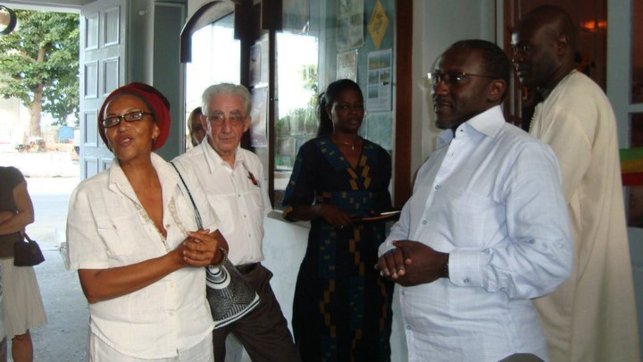 Photo| Amadou Diaw et Marie Caroline Camara