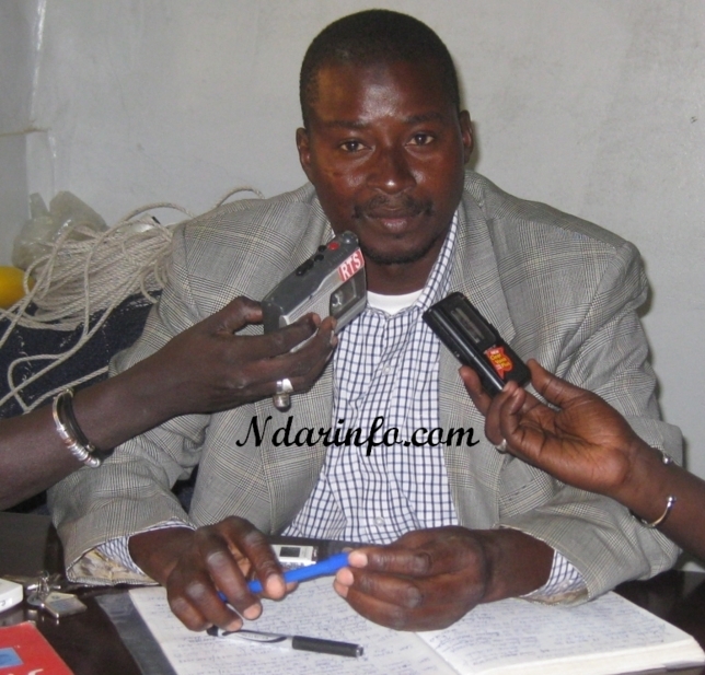 Photo| Ibrahima Lo, chef du Service de pêche de Saint-Louis. Photo| Ibrahima Lo, chef du Service de pêche de Saint-Louis.