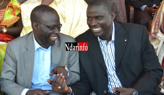 Photo| Régates - Sargal Ndar: Le Préfet et le Maire, très souriants.