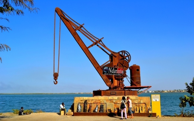 La grue du Nord, une autre merveille de St-Louis.