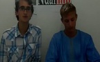 Le Direct de Ndarinfo avec Thomas Cole et Samuel Richards (stagiaires)