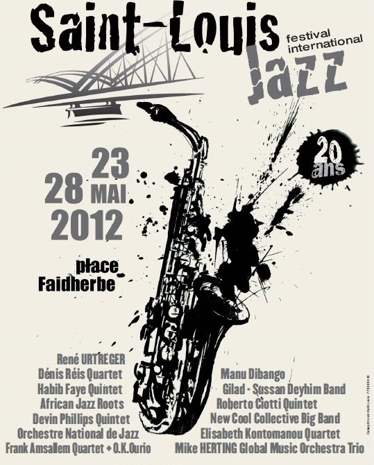 EXCLUSIF: Programme 2012 du Festival de Jazz de Saint-Louis