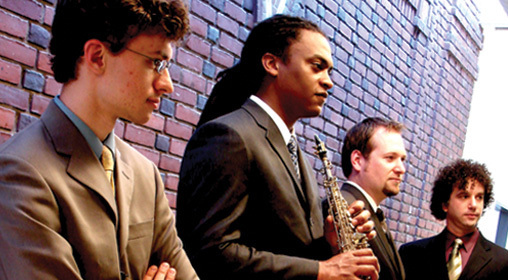 Le groupe de Jazz Devin Phillips Quartet au Saint Louis Jazz Festival