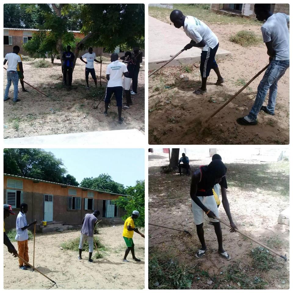 NGALLELE : bonne initiative citoyenne des jeunes