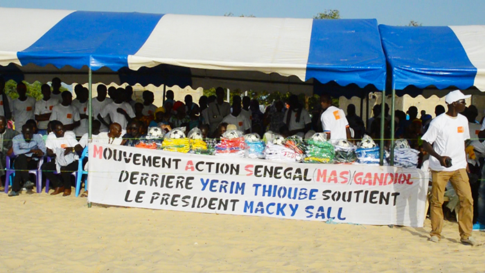 Le MAS démultiplie ses actions : Yérim THIOUB équipe 11 ASC du Gandiolais. Le MAS démultiplie ses actions : Yérim THIOUB équipe 11 ASC du Gandiolais.