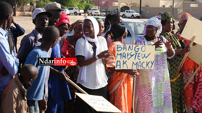 ( Vidéo) Macky à Saint-Louis : Mary Teuw NIANE mobilise ses troupes !