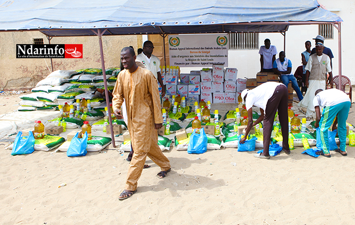 Saint-Louis : Human Appeal International soulage les sinistrés des inondations.