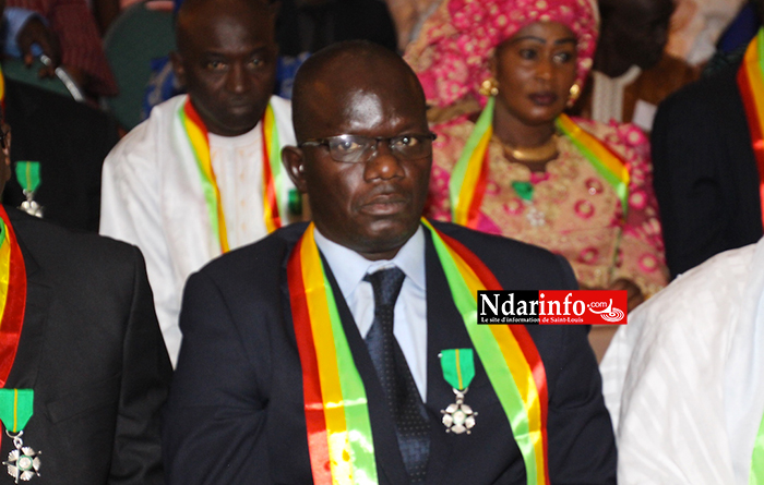 DÉCORATION : Ibrahima DIAO élevé au rang de Chevalier de l’ordre du Mérite (Photos)