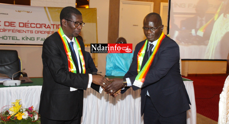 DÉCORATION : Ibrahima DIAO élevé au rang de Chevalier de l’ordre du Mérite (Photos)