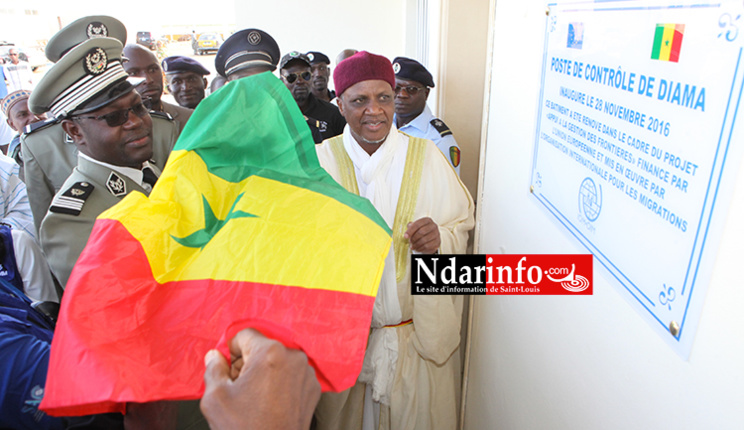 Sécurisation des frontières : Oumar Mboulel SOW, le maire de DIAMA, invite les populations à coopérer avec les forces de sécurité.