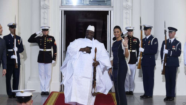 Le président sortant de la Gambie Yahya Jammeh. (Photo : 5 août 2014)