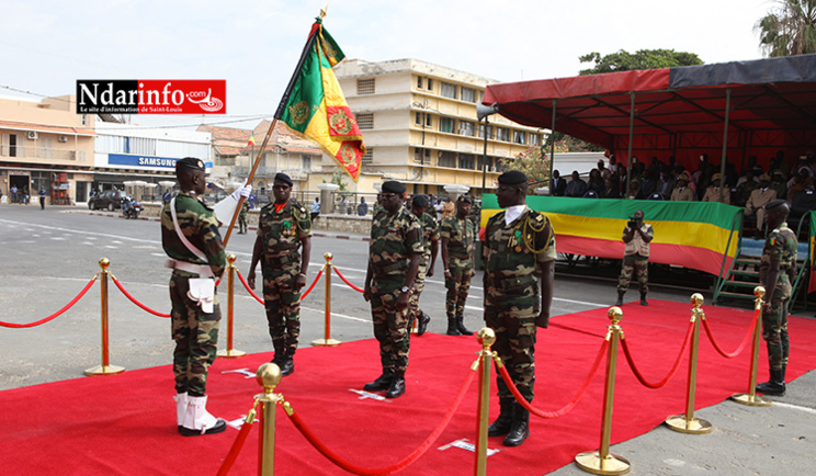 ARMÉES: le Colonel Mbaye CISSE, nouveau Commandant la Zone Nord, installé dans ses fonctions.
