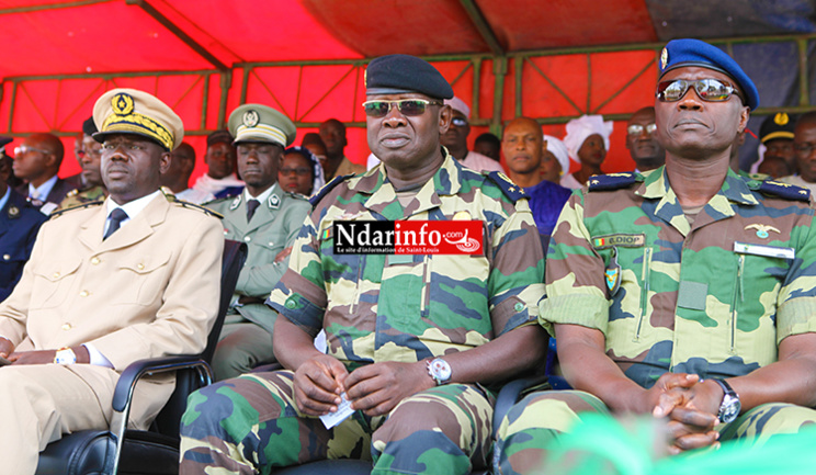 ARMÉES: le Colonel Mbaye CISSE, nouveau Commandant la Zone Nord, installé dans ses fonctions.