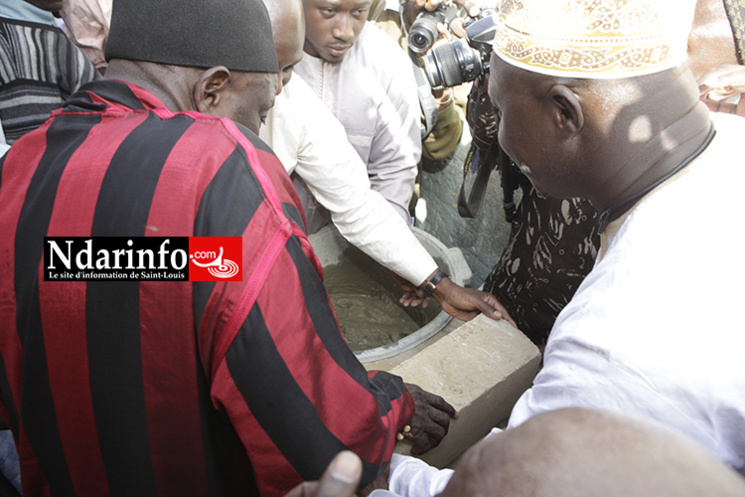 INSTITUT SERIGNE MAMOUNE NDIAYE : pose de la première pierre ( Vidéo - Photos )