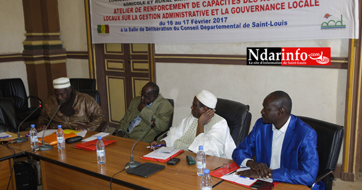 Gestion administrative et gouvernance locale : l’ARD renforce les capacités des acteurs locaux de Saint-Louis. Gestion administrative et gouvernance locale : l’ARD renforce les capacités des acteurs locaux de Saint-Louis.