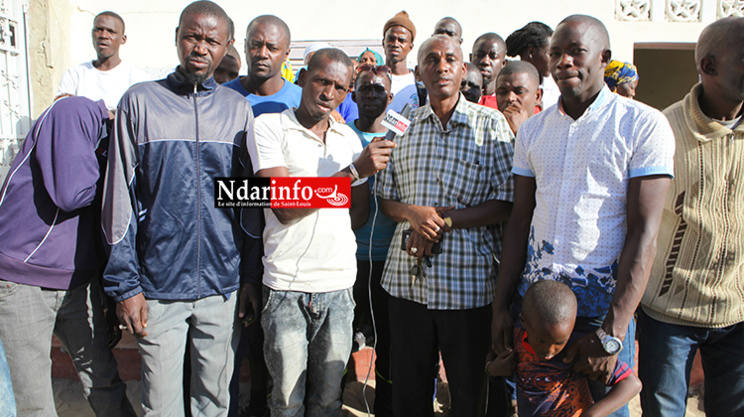 Point de presse de cablodistributeurs après une confiscation de leurs matériels par la gandarmerie. Source photo: Ndarinfo.com