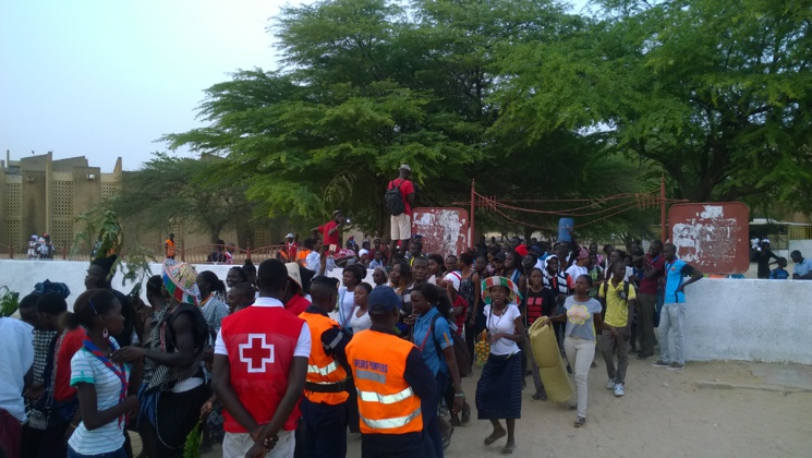 Journées Mondiales de la Jeunesse Catholique (JMJ) à l’aumônerie Saint-Augustin de l’UGB : un grand carnaval organisé à l’accueil des délégations