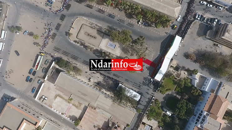 EXCLUSIF – Des vues aériennes du défilé de Saint-Louis ( photos) EXCLUSIF – Des vues aériennes du défilé de Saint-Louis ( photos)