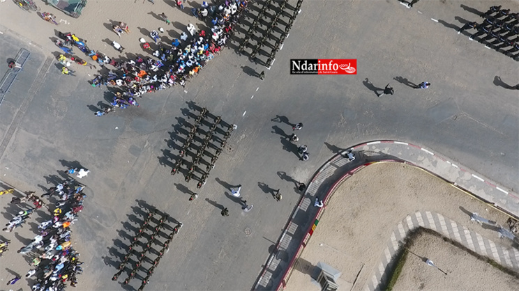 EXCLUSIF – Des vues aériennes du défilé de Saint-Louis ( photos) EXCLUSIF – Des vues aériennes du défilé de Saint-Louis ( photos)