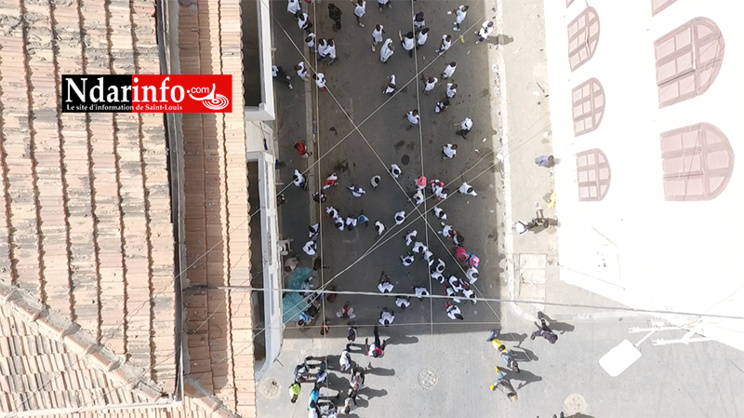 EXCLUSIF – Des vues aériennes du défilé de Saint-Louis ( photos)