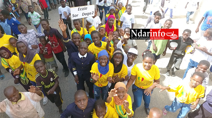 EXCLUSIF – Des vues aériennes du défilé de Saint-Louis ( photos) EXCLUSIF – Des vues aériennes du défilé de Saint-Louis ( photos)