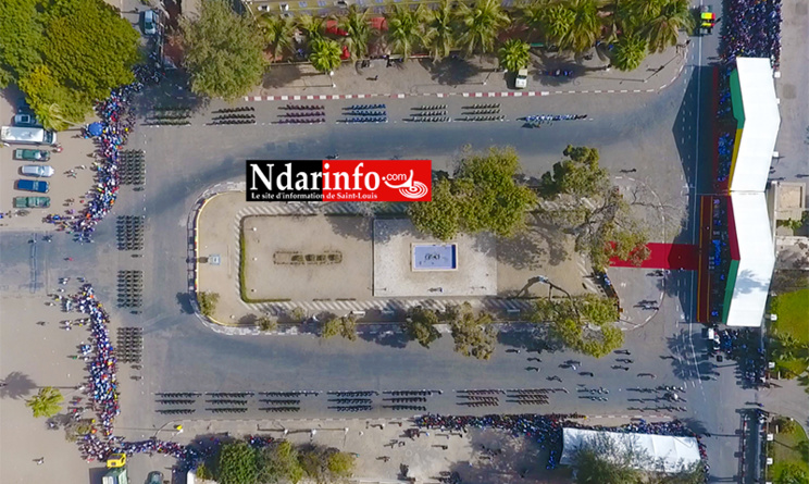 EXCLUSIF – Des vues aériennes du défilé de Saint-Louis ( photos) EXCLUSIF – Des vues aériennes du défilé de Saint-Louis ( photos)