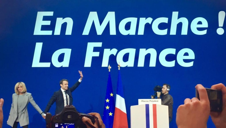 Macron veut être «le président des patriotes face à la menace nationaliste» Macron veut être «le président des patriotes face à la menace nationaliste»