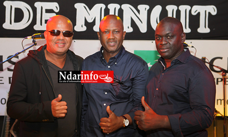 Mokhtar SAMBA, Ablaye CISSOKO et Habib FAYE posent pour NdarInfo