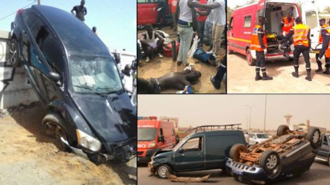 Accidents de circulation: 200 morts enregistrés en quatre mois au Sénégal Accidents de circulation: 200 morts enregistrés en quatre mois au Sénégal