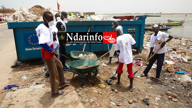 LANGUE DE BARBARIE : vers l’éradication d’au moins 80% des dépôts irréguliers de déchets (vidéo)