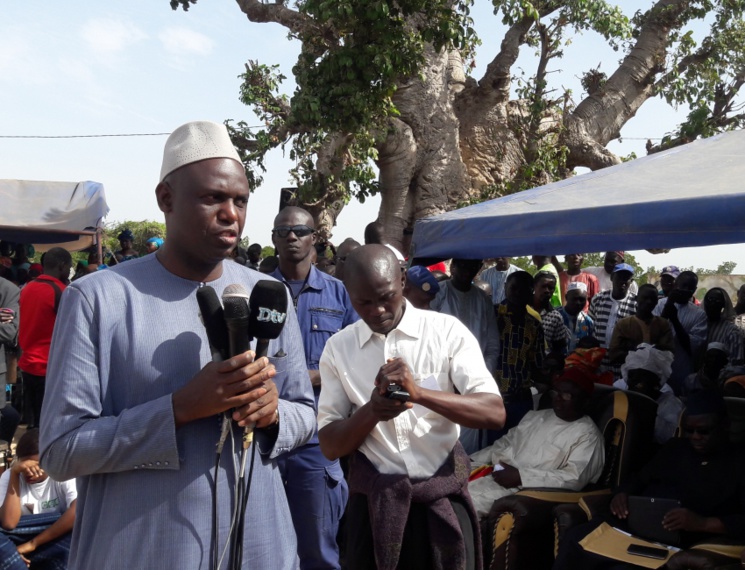 Mansour Faye lance les travaux d’un nouveau forage à Médina Gounass