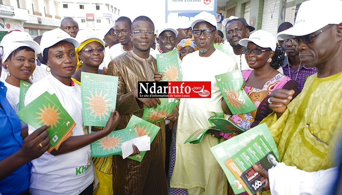 Saint-Louis - Manko Taxawu Sénégal investit les rues : lancement  d’une " opération de déboulonnage des ruses aperistes " (vidéo)