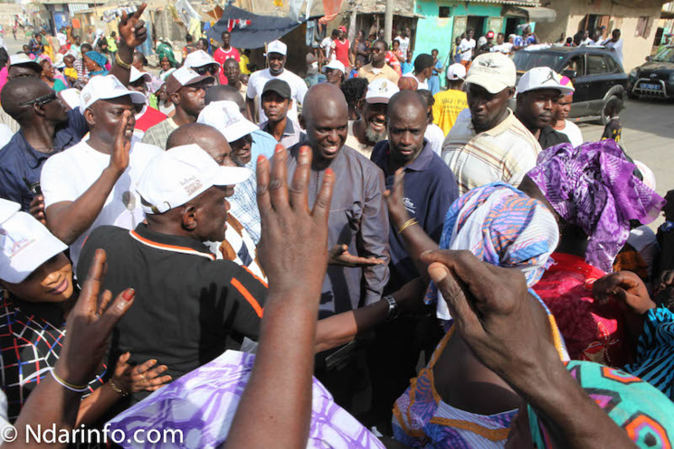 PHOTOS – Impressionnante mobilisation à la caravane de BBY sur la Langue de Barbarie