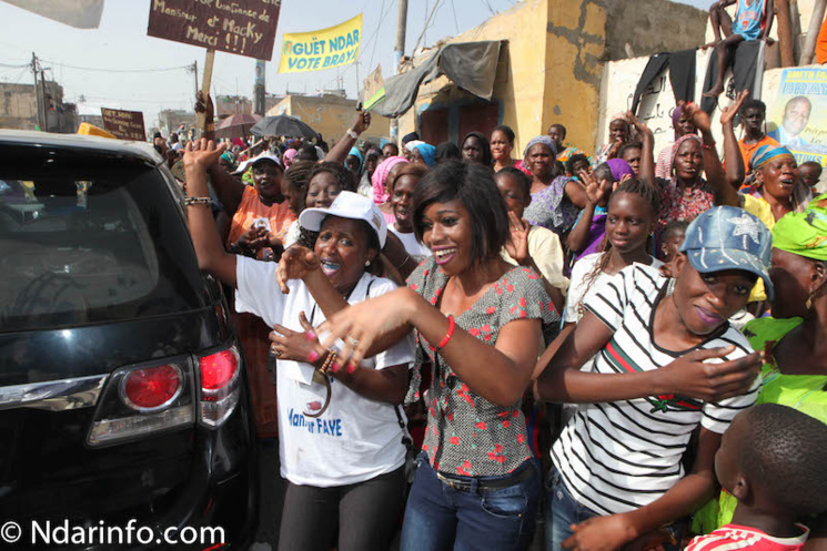 PHOTOS – Impressionnante mobilisation à la caravane de BBY sur la Langue de Barbarie