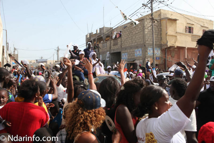 PHOTOS – Impressionnante mobilisation à la caravane de BBY sur la Langue de Barbarie