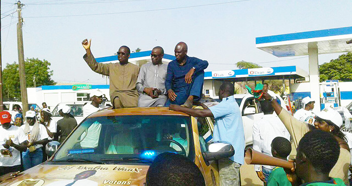 Caravane de BBY à SOR Nord : les  partisans d’Alioune Badara DIOP déroulent le tapis rouge à Mansour FAYE