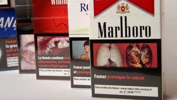 Sénégal: paquets de cigarettes avec des avertissements sur le marché