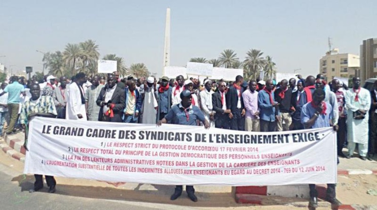 Non-respect des accords : Les enseignants sénégalais menacent de perturber l’année scolaire Non-respect des accords : Les enseignants sénégalais menacent de perturber l’année scolaire