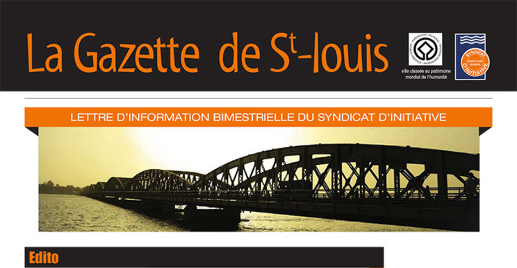 La Gazette de Saint-Louis vous revient ! La Gazette de Saint-Louis vous revient !