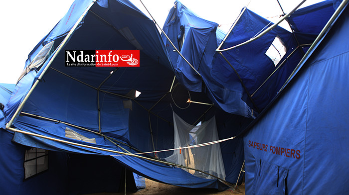 KHAR YALLA : les tentes s’envolent. Les sinistrés dans le désarroi (vidéo)