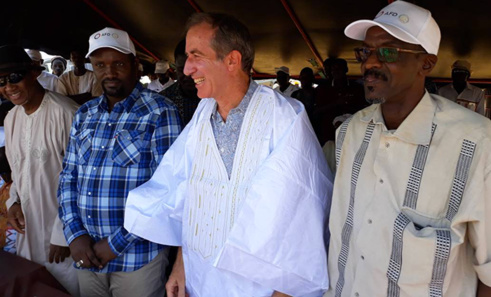 Visite de Christophe BIGOT dans la vallée : Samba Ndiobène KA magnifie les performances du 3PRD