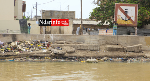 ORDURES : catastrophiques, les berges de Sindoné ( photos )