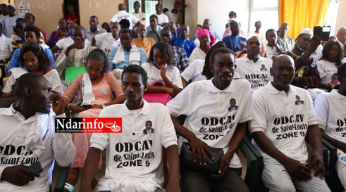Parrain des zones 4 et 9 de l'ODCAV, Mary Teuw NIANE obtient le satisfecit de la jeunesse (vidéo)