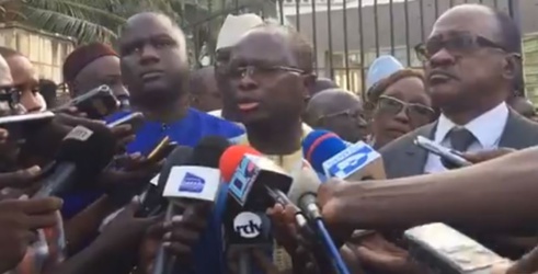 Assemblée nationale : les députés de l’opposition solidaires à GADIO et Khalifa SALL Assemblée nationale : les députés de l’opposition solidaires à GADIO et Khalifa SALL