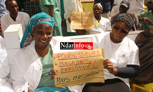 Malaise à l’hôpital de Saint-Louis : un autre mouvement d'humeur, ce matin Malaise à l’hôpital de Saint-Louis : un autre mouvement d'humeur, ce matin