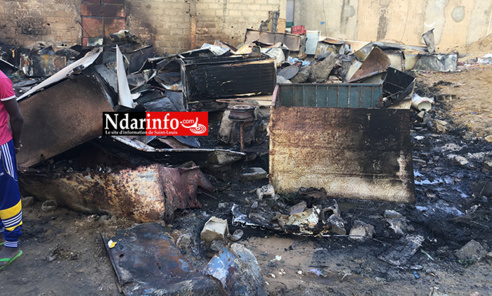 Incendie au Marché Sor : le complexe frigorifique réduit en cendre (photos) Incendie au Marché Sor : le complexe frigorifique réduit en cendre (photos)