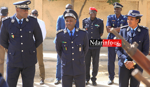 POLICE: le Commissaire Ousmane FALL installé à l'arrondissement de l'île (photos)