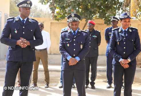 POLICE: le Commissaire Ousmane FALL installé à l'arrondissement de l'île (photos)