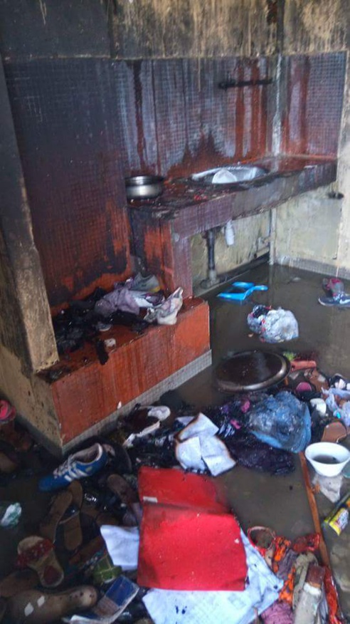 Affrontements à l'Ucad : Une grenade met le feu dans une chambre d'étudiantes Affrontements à l'Ucad : Une grenade met le feu dans une chambre d'étudiantes